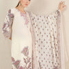 Dhiyona IE Women Floral Printed Cotton Kurta with Trousers & Dupatta