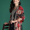 Dhiyona IE Ethnic Motifs Embroidered Sequinned Kurta With Trousers & Dupatta