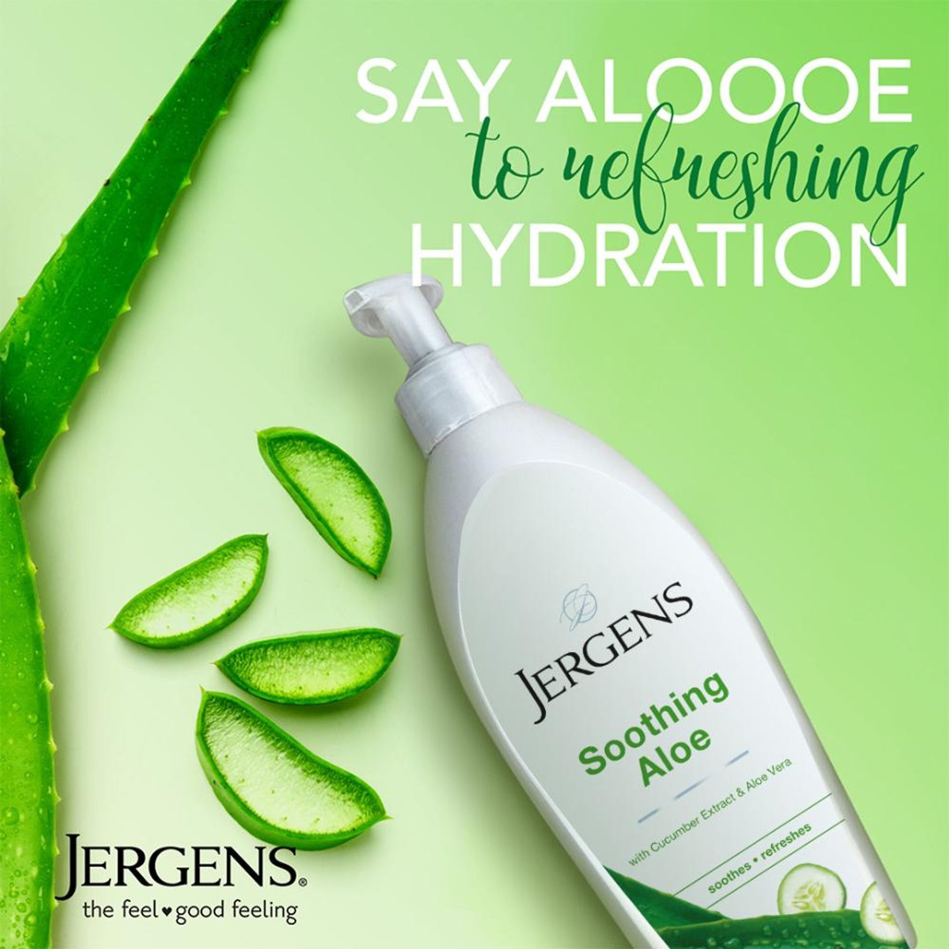 Jergens Soothing Aloe Refreshing Moisturizer