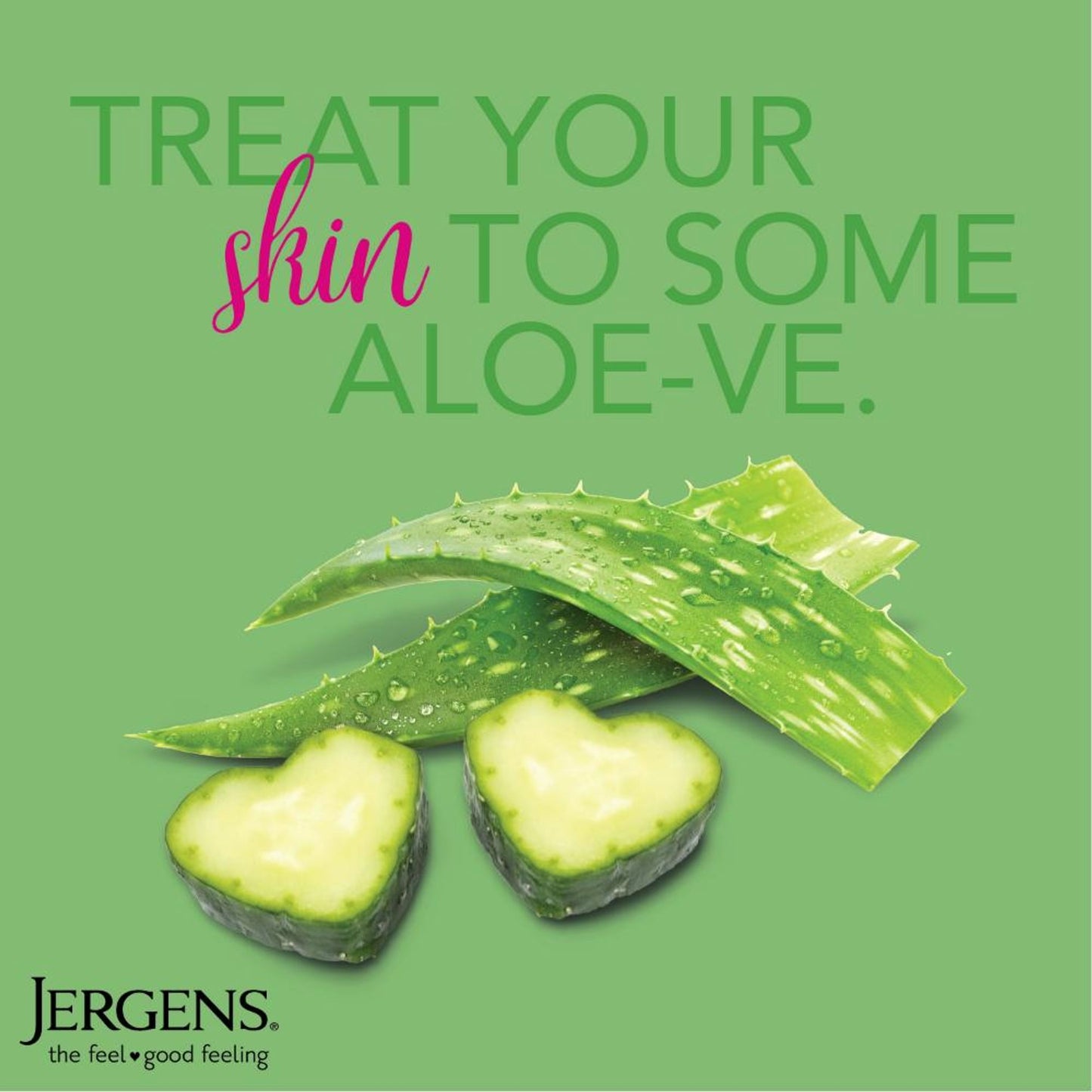 Jergens Soothing Aloe Refreshing Moisturizer