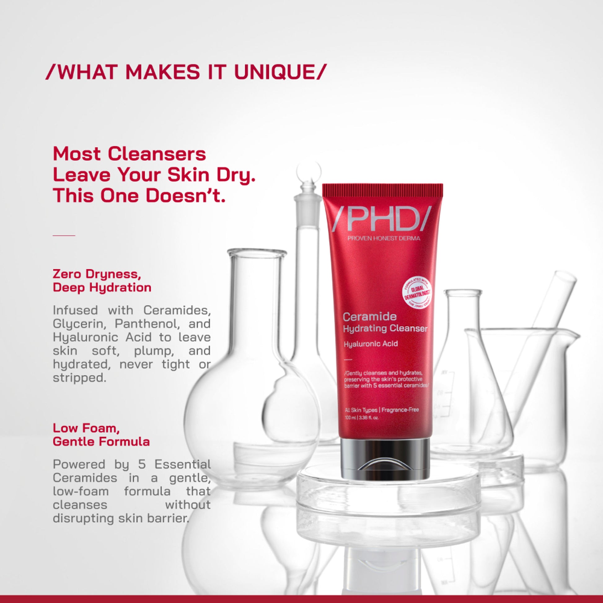 Proven Honest Derma (PHD) Ceramide Hydrating Cleanser