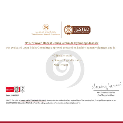 Proven Honest Derma (PHD) Ceramide Hydrating Cleanser