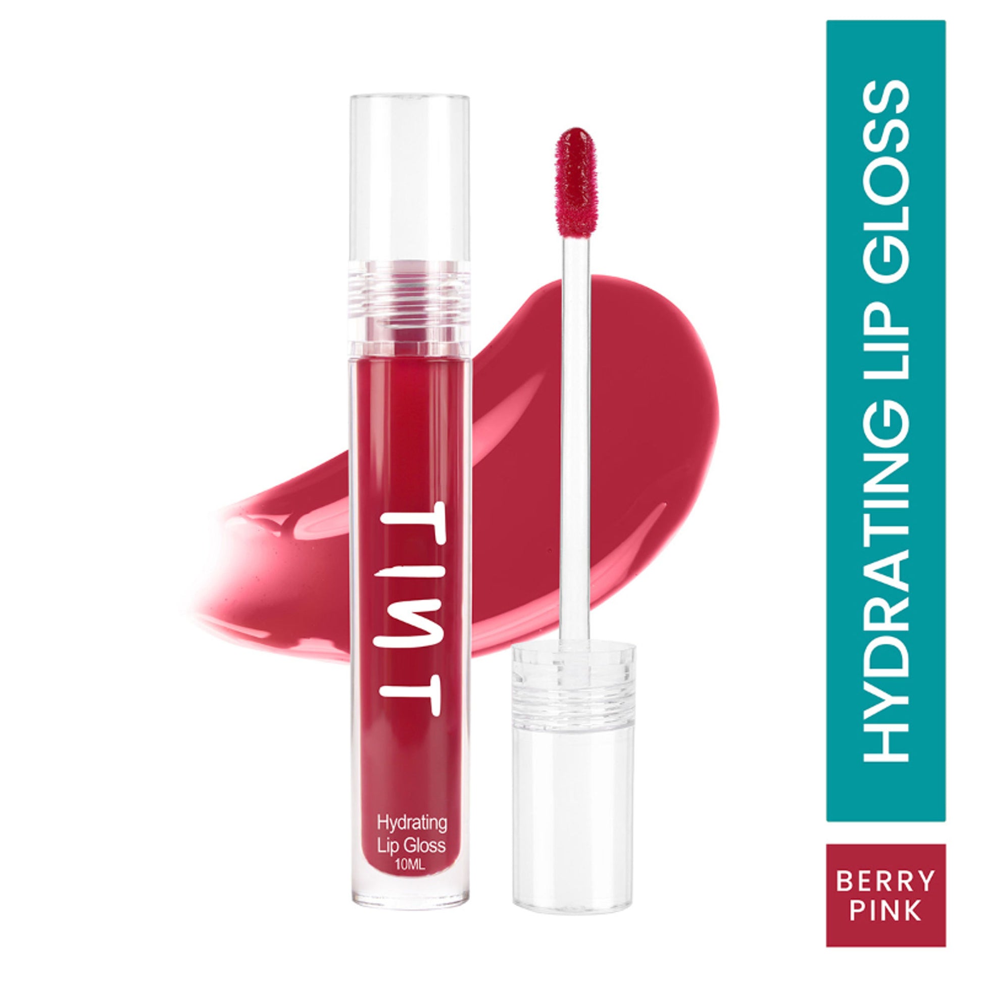 Tint Cosmetics Hydrating Lip Gloss - Berry Pink