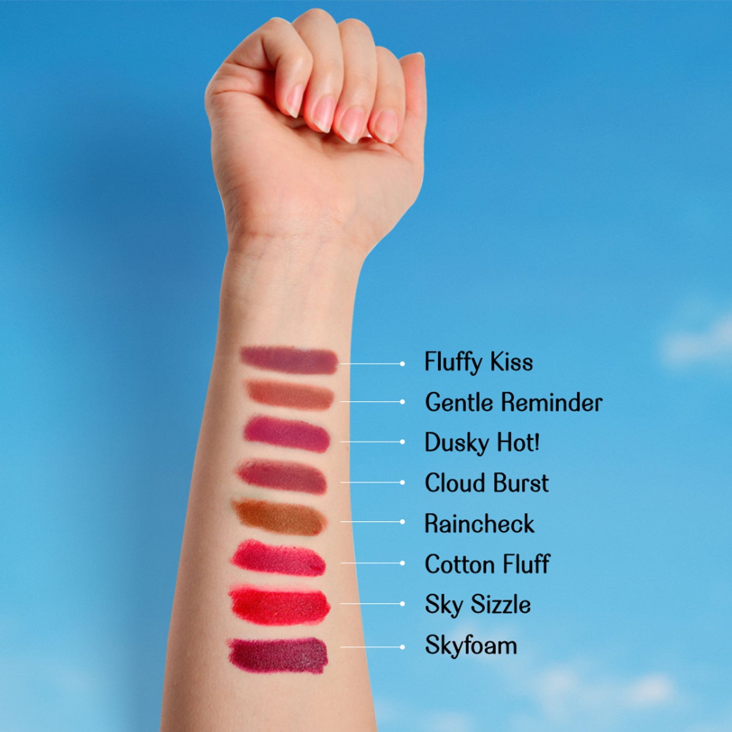 LoveChild Masaba Ultra - Light Lush Creme Lipsticks, Enriched with Ceramides and Shea Butter - Cloud Burst