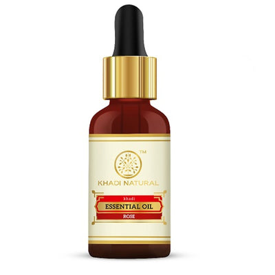Khadi Natural Rose Essential Oil for to Restore Balance and Bring Calm Vibes