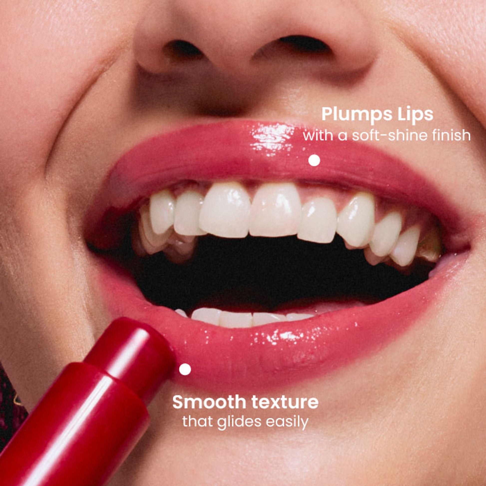 Dot & Key Barrier Repair Hydrating Lip Balm SPF 50 With Ceramides & Peptides Strawberry Red - Cherry
