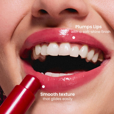 Dot & Key Barrier Repair Hydrating Lip Balm SPF 50 With Ceramides & Peptides Strawberry Red - Cherry