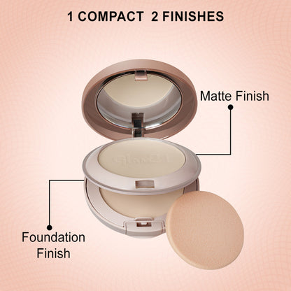 GLAM21 Powder Perfect Compact - Latte