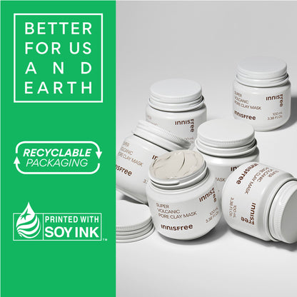Innisfree Pore Clearing Clay Mask 2X With Volcanic Clusters