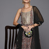 Dhiyona IE Women Dyed Regular Thread Work Kurta with Sharara & With Dupatta