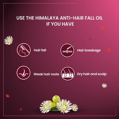 Himalaya Anti-Hair Fall Hair Oil With Bhringraja & Amla