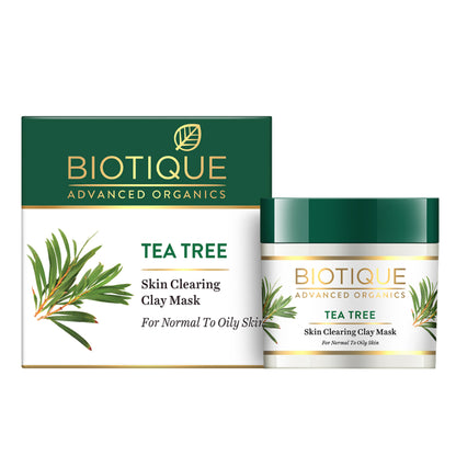 Biotique Advanced Organics Tea Tree Skin Clearing Clay Mask