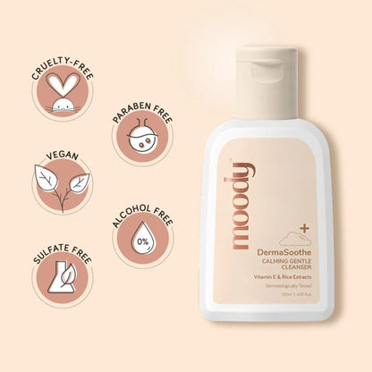 Moody DermaSoothe Claming Gentle Cleanser