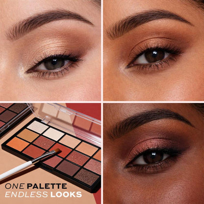 Makeup Revolution Reloaded Eyeshadow Palette-15 Smooth & Rich Shade-High Pay Off Formula - Iconic Fever