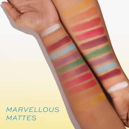 Makeup Revolution Reloaded Eyeshadow Palette-15 Smooth & Rich Shade-High Pay Off Formula - Marvellous Mattes