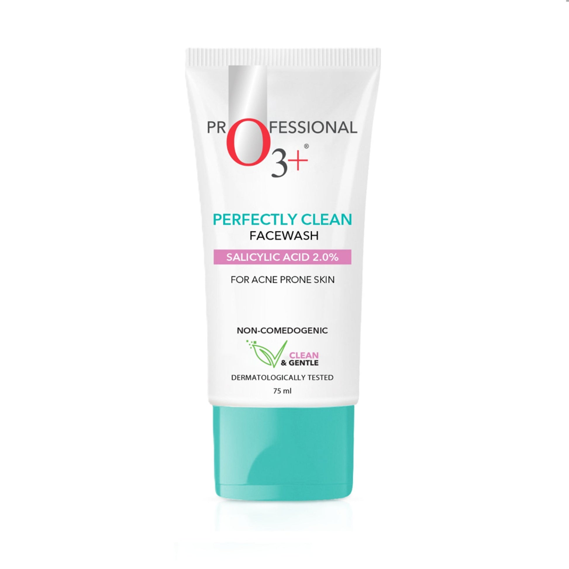 O3+ Salicylic Acid 2% Acne Prone Skin Perfectly Clean Face Wash