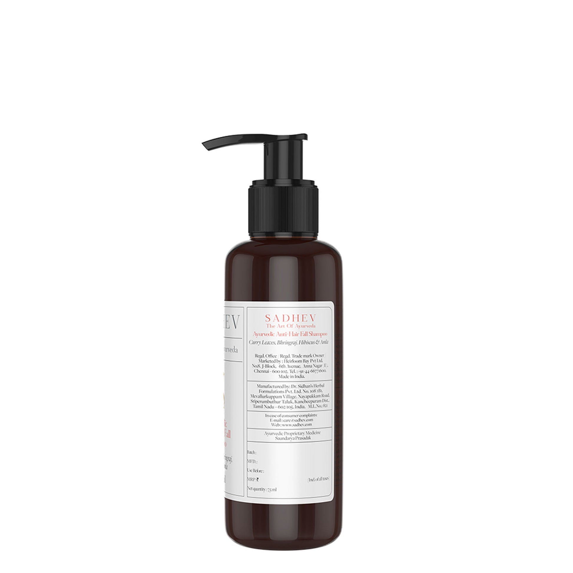 SADHEV Ayurvedic Anti-Hairfall Shampoo