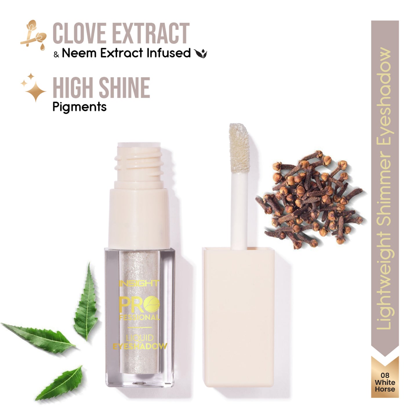 Insight Professional Liquid Eyeshadow - White Horse