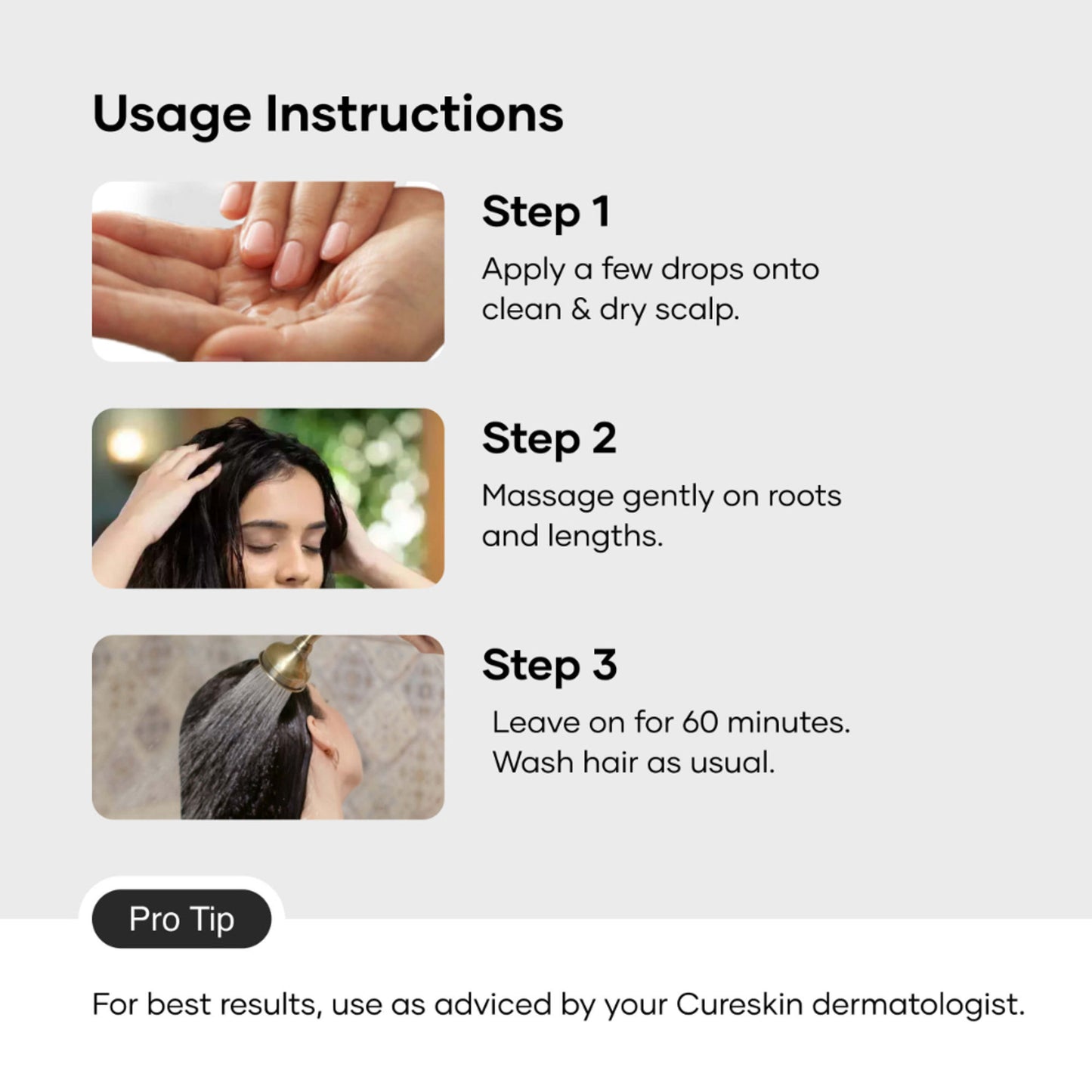 Cureskin Biotin Follicular Bhringraj Coconut Hair Oil