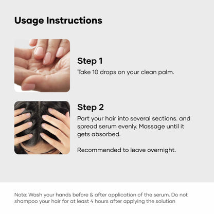 Cureskin Hair Revive Serum Restore Hair Density & Strength