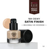 PAC Studio HD Liquid Foundation Mini - Lightweight Dewy Satin Finish, Medium Buildable Coverage - 1.2