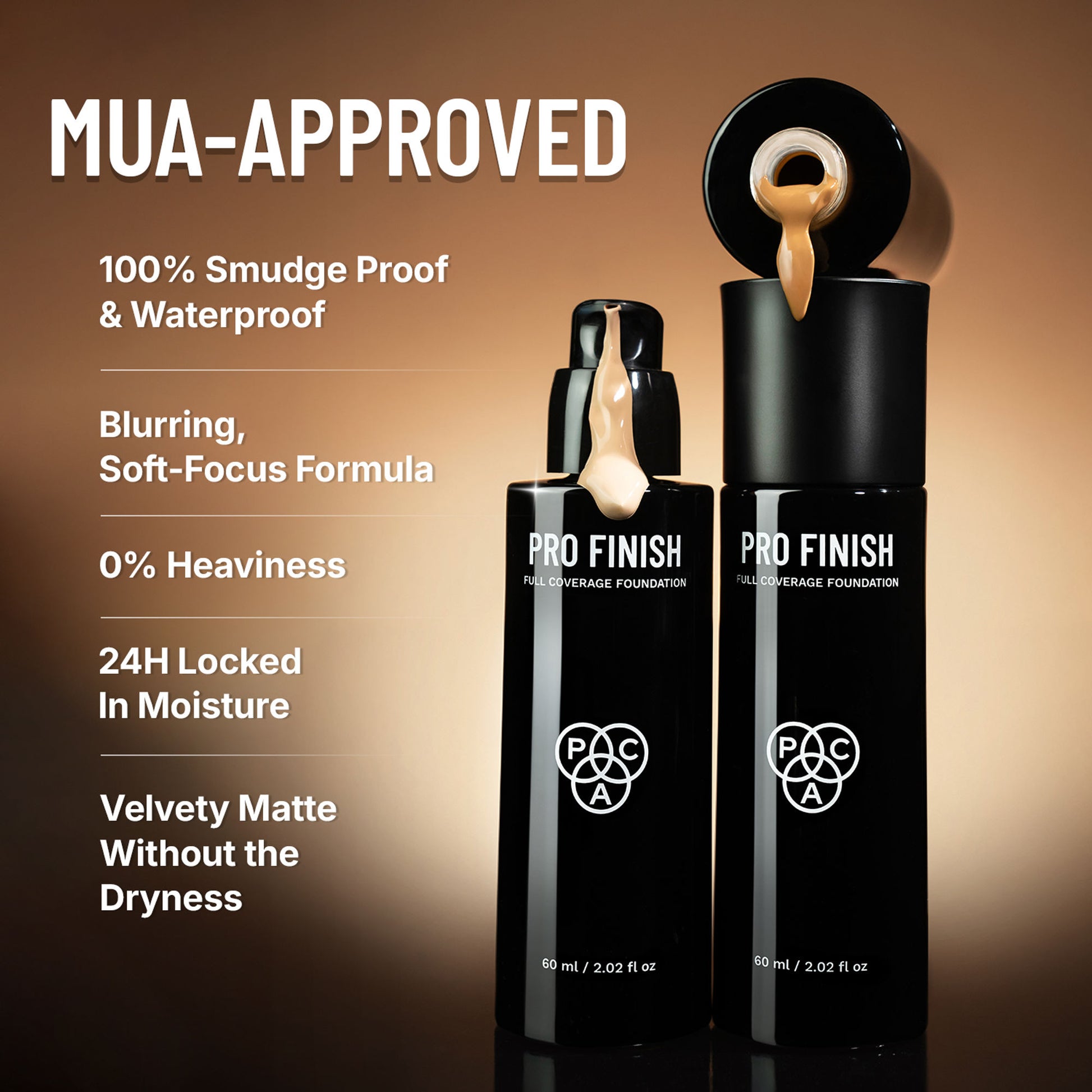 PAC Pro Finish Full Coverage Foundation - Pf Deep - 300