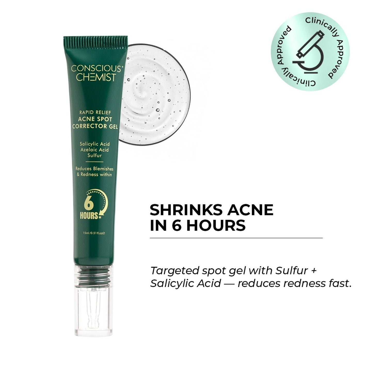 Conscious Chemist Rapid Relief Acne Spot Corrector Gel
