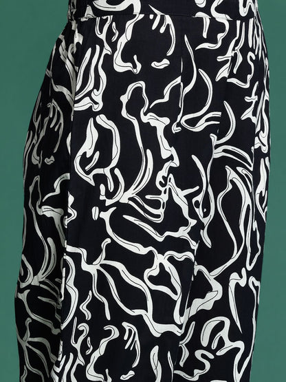 Indyancart IE Women Printed Pure Cotton Ethnic Co-Ords Set