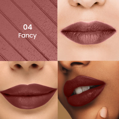 Swiss Beauty Stay All Day Lipstick - 04 Fancy