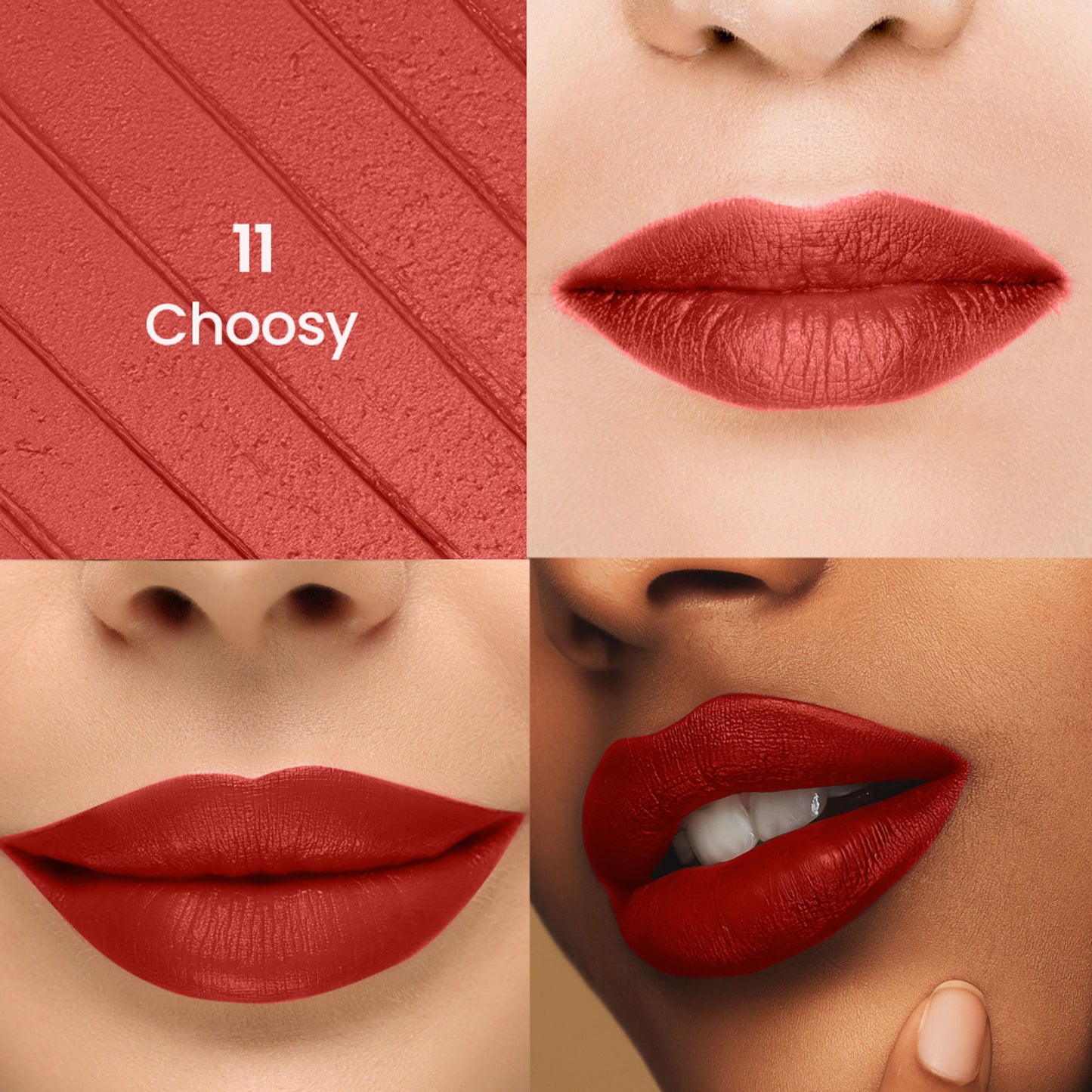 Swiss Beauty Stay All Day Lipstick - 11 Choosy