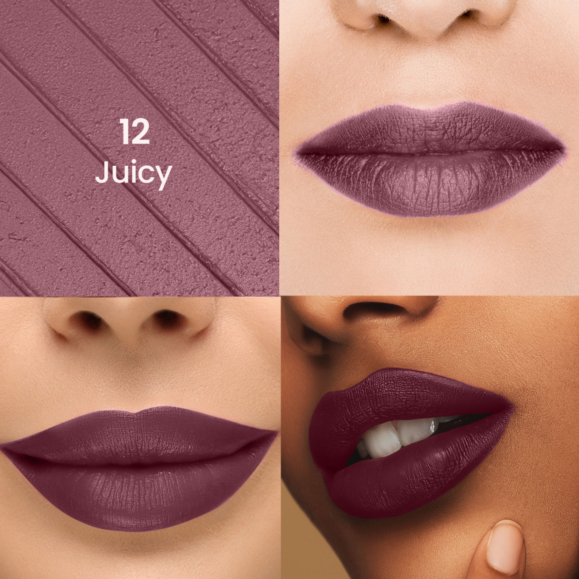 Swiss Beauty Stay All Day Lipstick - 12 Juicy