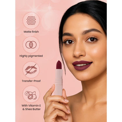 Swiss Beauty Stay All Day Lipstick - 12 Juicy