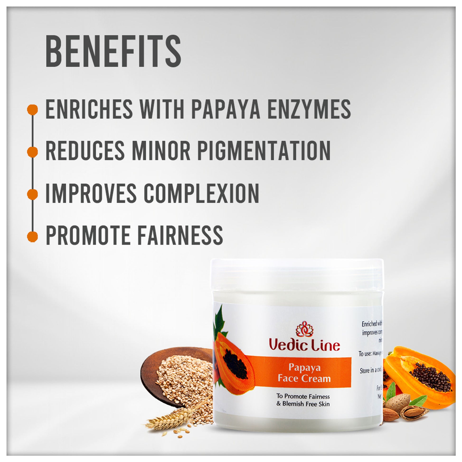Vedic Line Papaya Face Cream