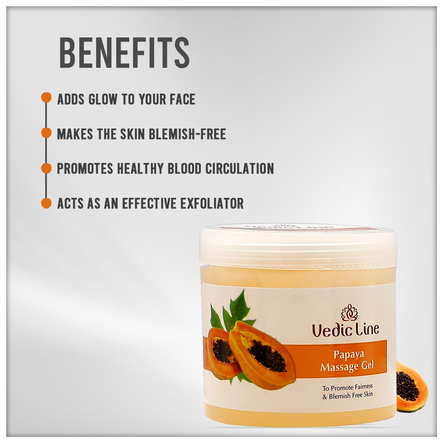 Vedic Line Papaya Massage Gel