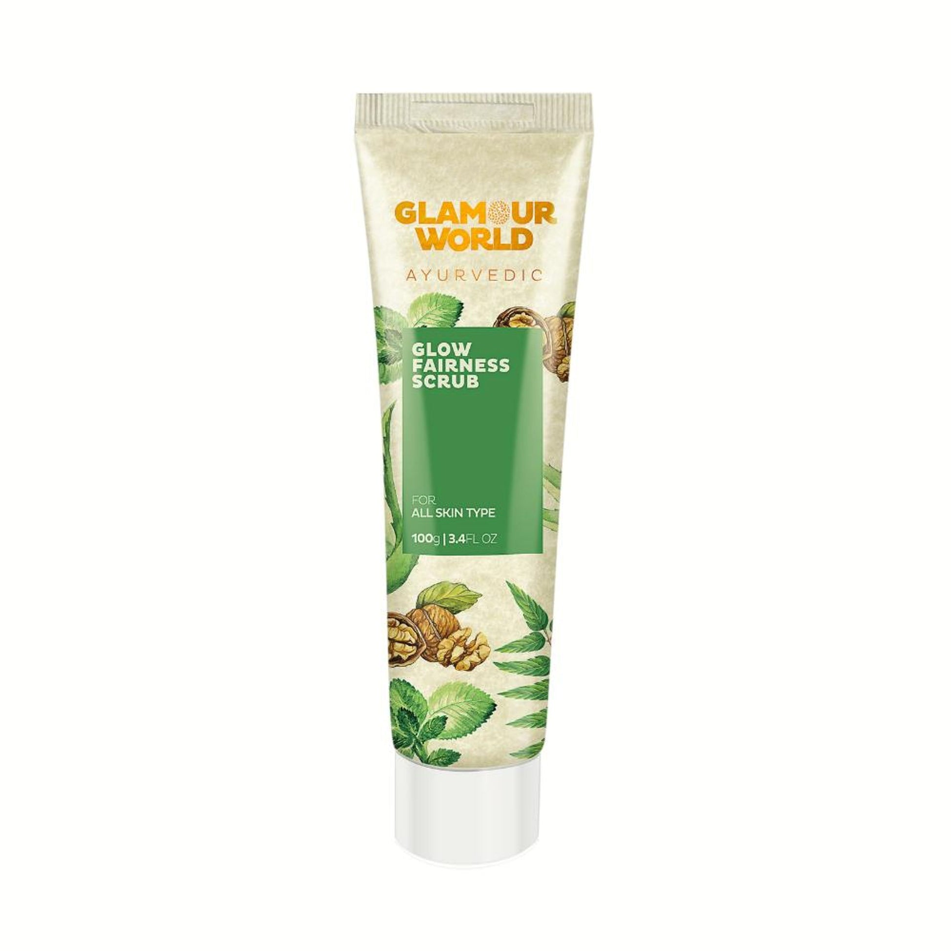 GLAMOUR WORLD AYURVEDIC Glow Fairness Scrub