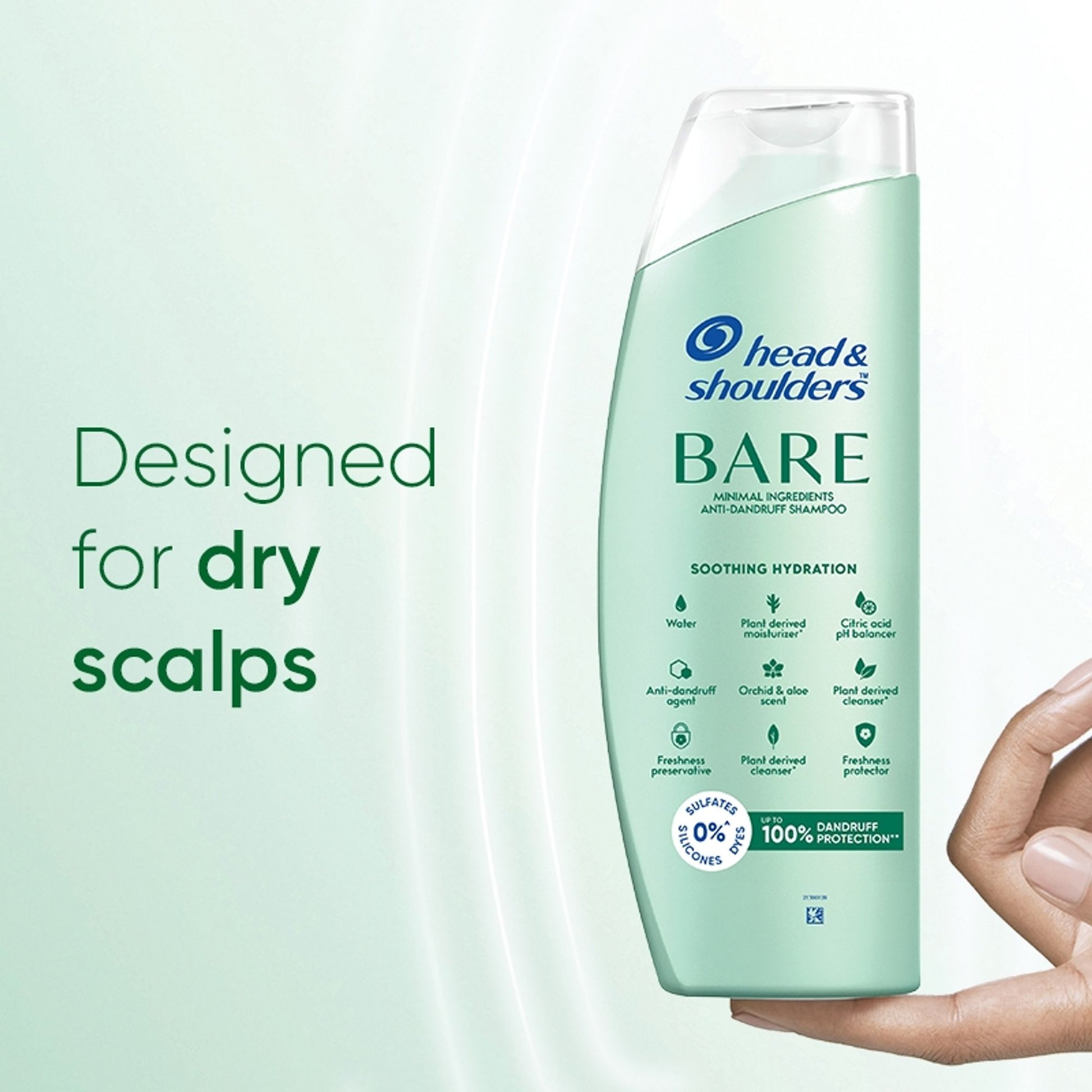 Head & Shoulders BARE Anti-Dandruff Shampoo