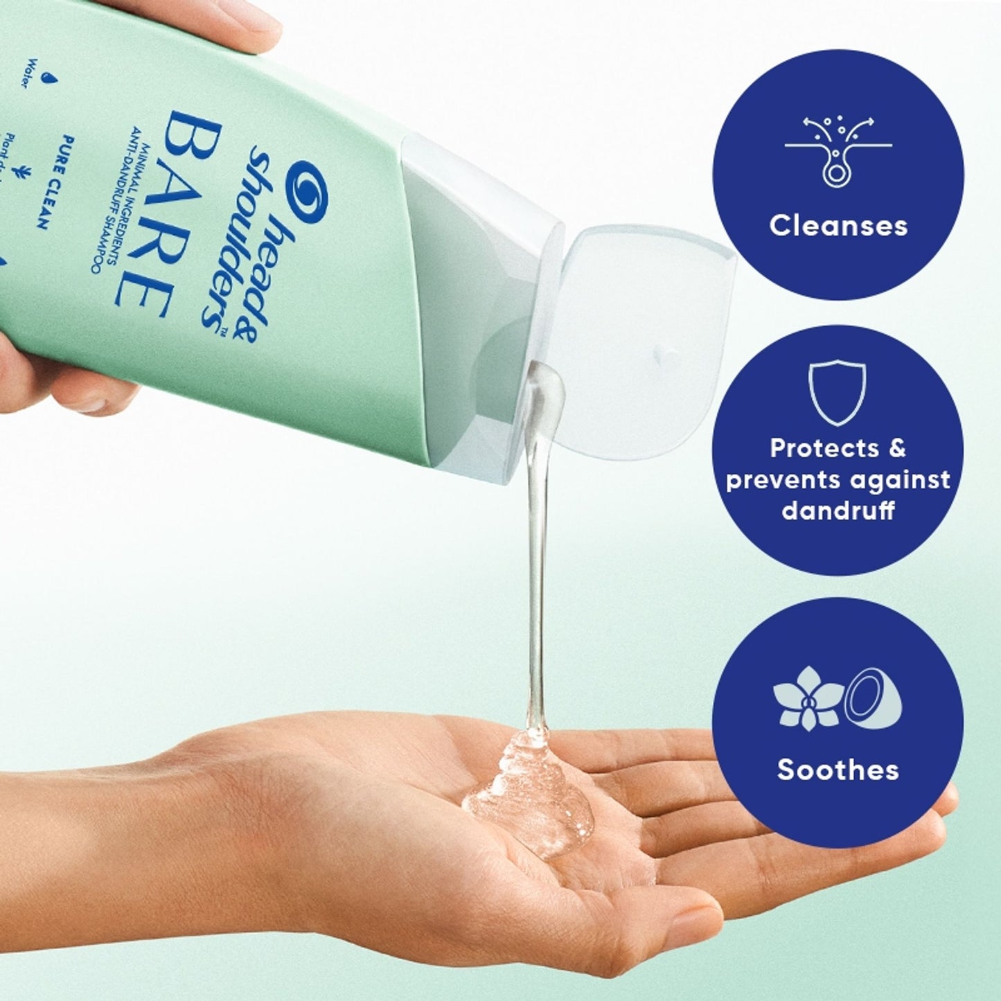 Head & Shoulders BARE Anti-Dandruff Pure Clean Shampoo