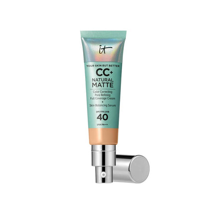IT COSMETICS CC+ Natural Matte Foundation With SPF40 - Medium