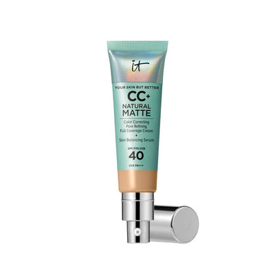 IT COSMETICS CC+ Natural Matte Foundation With SPF40 - Medium Tan
