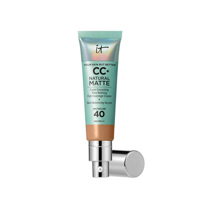 IT COSMETICS CC+ Natural Matte Foundation With SPF40 - Tan