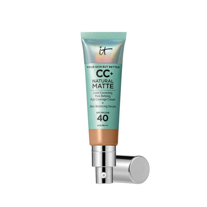 IT COSMETICS CC+ Natural Matte Foundation With SPF40 - Tan