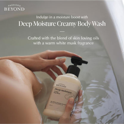 belif Beyond Deep Moisture Korean Creamy Body Wash - Vegan Shower Cream For Dry Skin With Ceramides