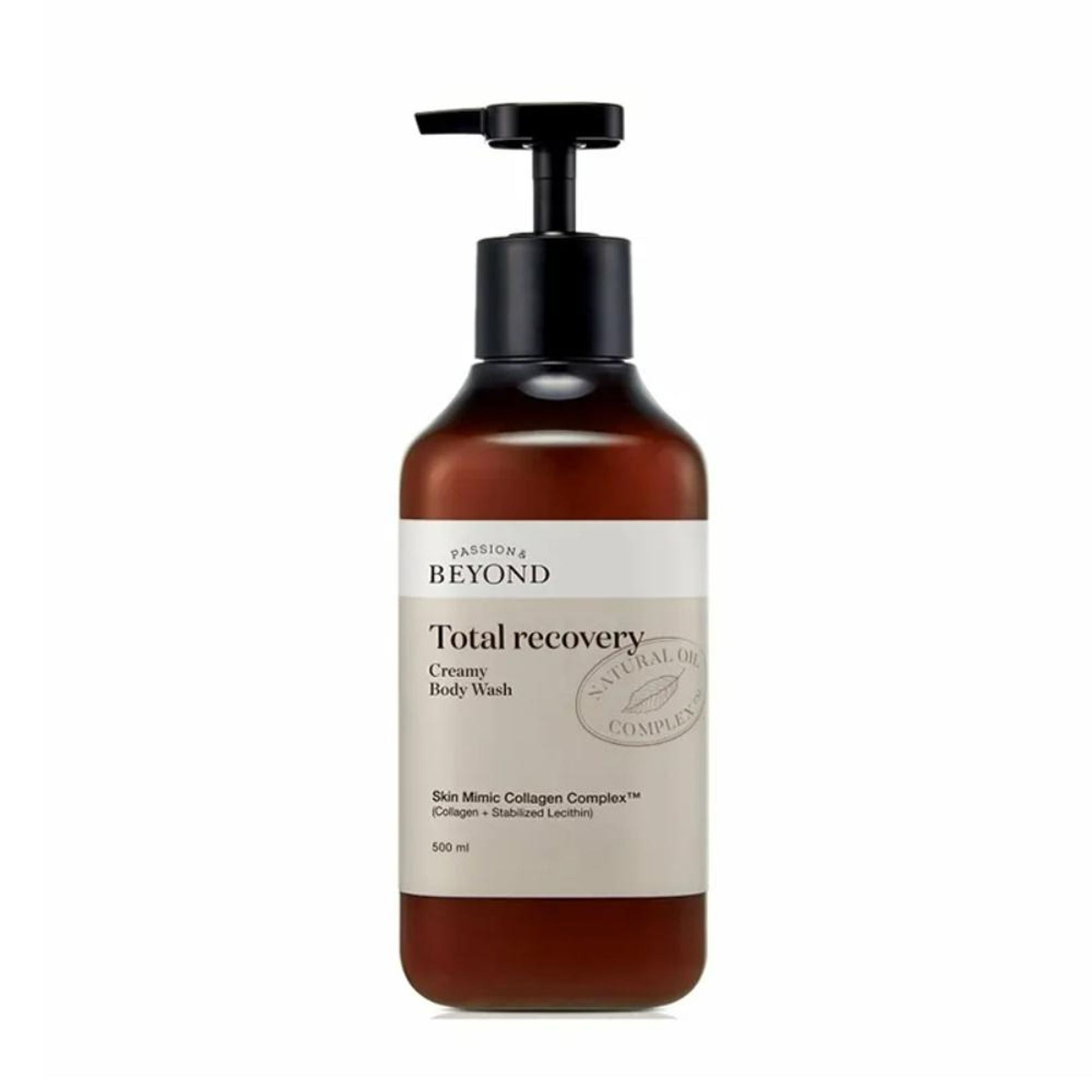 belif Beyond Total Recovery Korean Creamy Body Wash - Vegan Shower Cream For Dry Skin With Collagen
