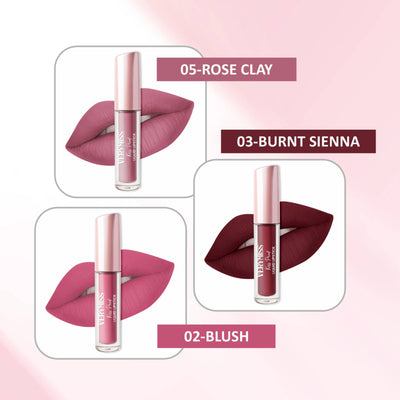 VERYMISS Kiss Proof Liquid Lipstick Combo 2 - Pack of 3