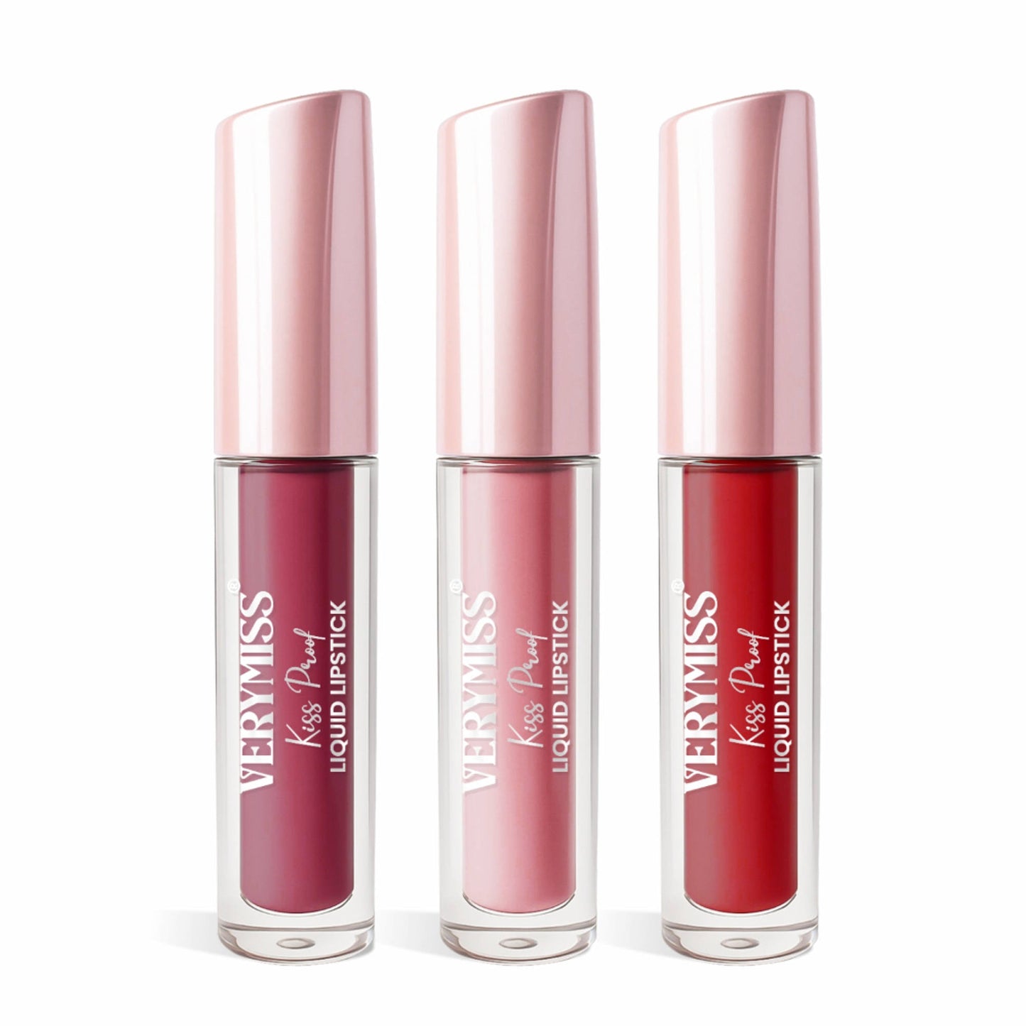 VERYMISS Kiss Proof Liquid Lipstick Combo 3 - Pack of 3