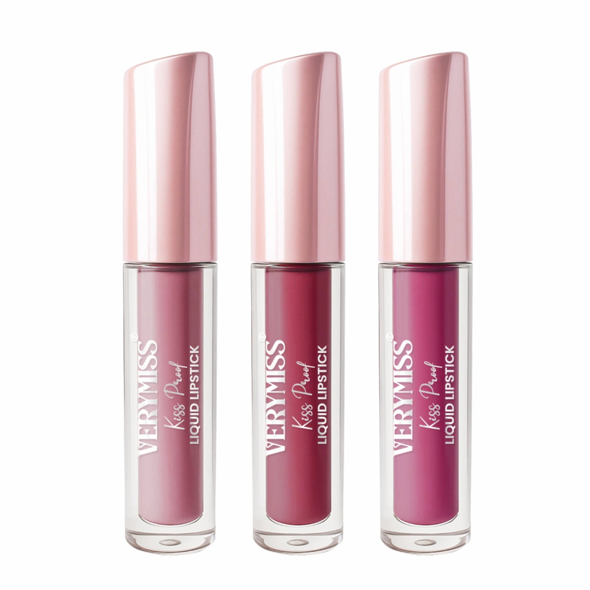 VERYMISS Kiss Proof Liquid Lipstick Combo 5 - Pack of 3
