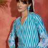 Dhiyona IE Women Floral Printed Regular Pure Cotton Kurta with Trousers