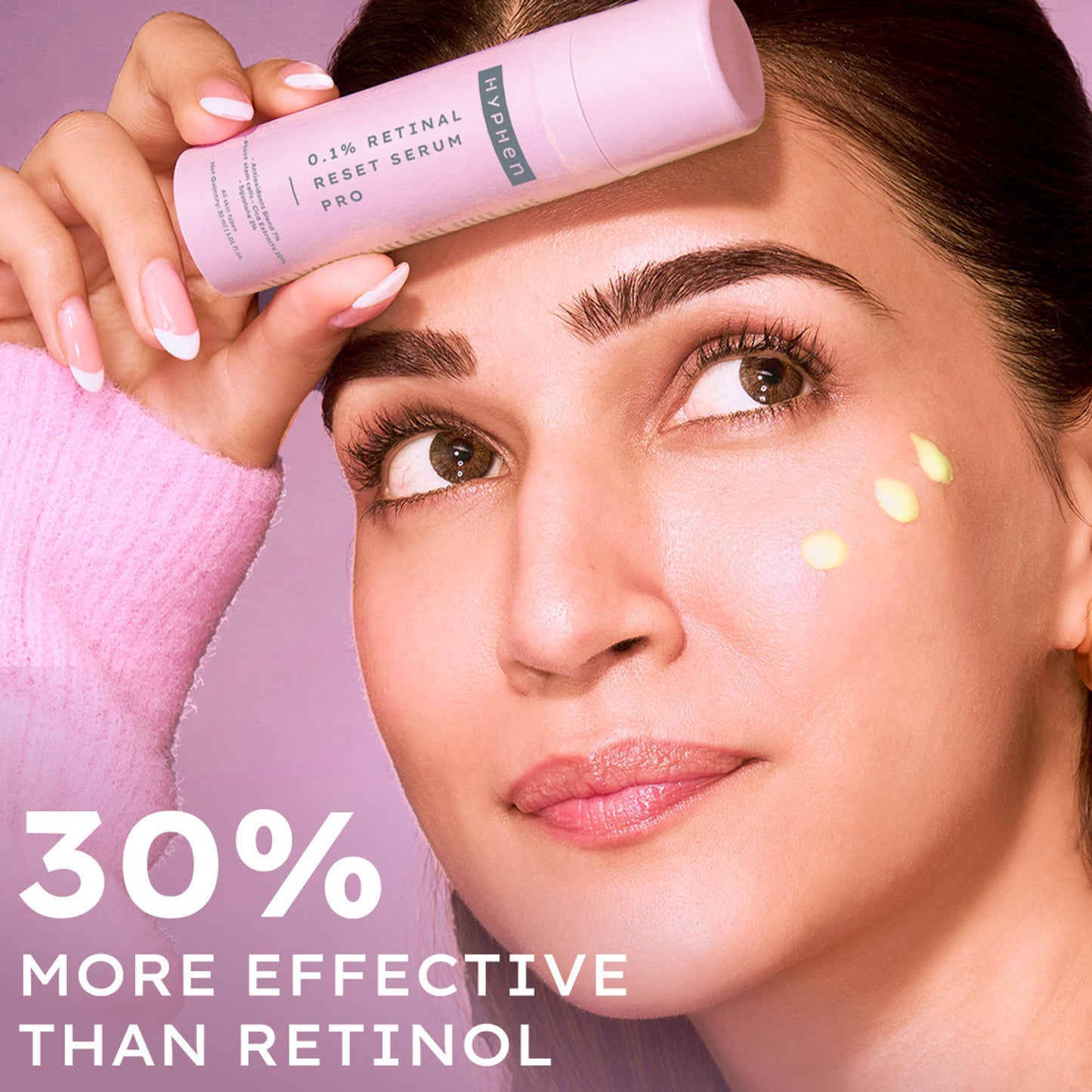 Hyphen 0.1% Retinal Reset, Retinol Derivative Serum Pro For Anti Aging, Reduce Fine Lines & Wrinkles