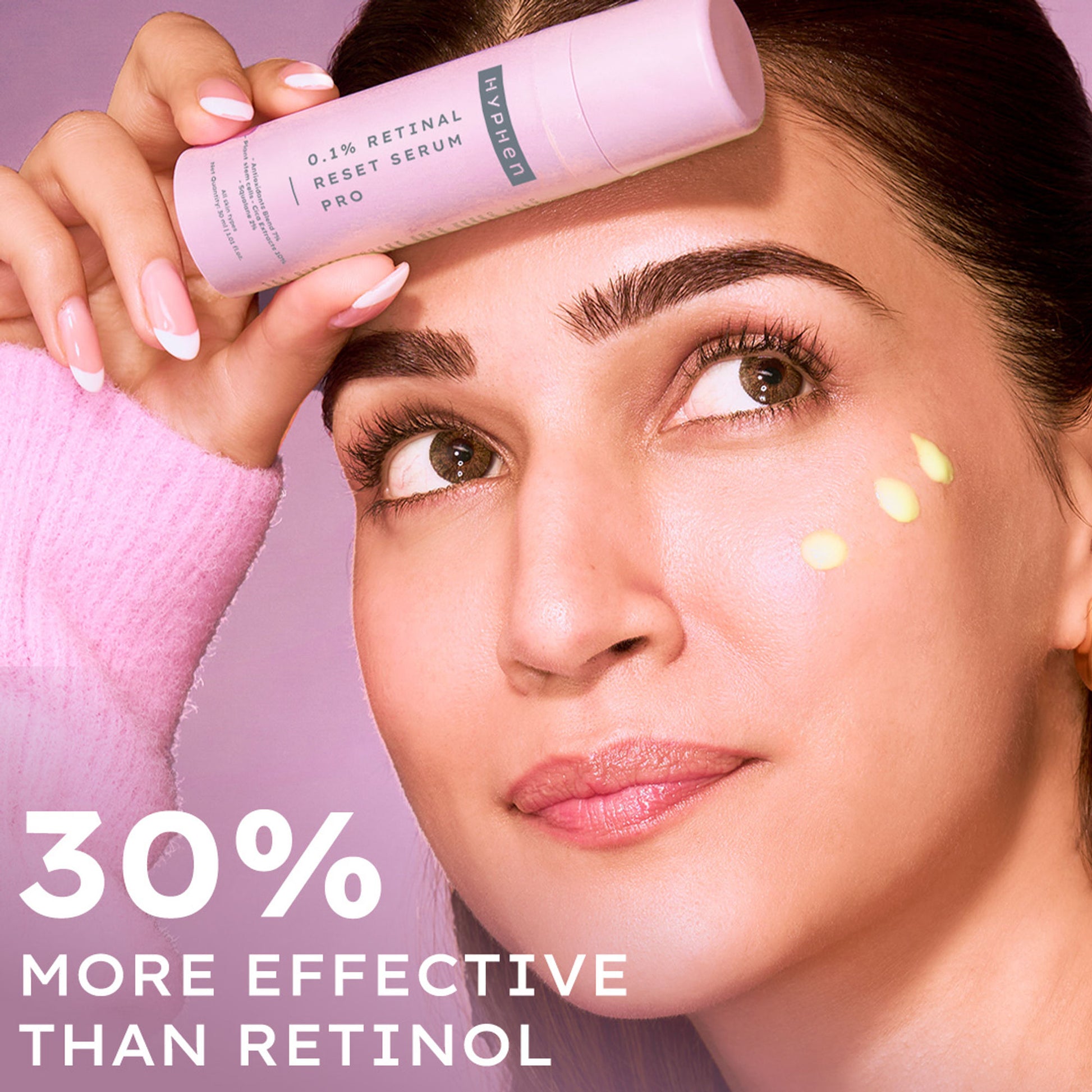 Hyphen 0.1% Retinal Reset, Retinol Derivative Serum Pro For Anti Aging, Reduce Fine Lines & Wrinkles