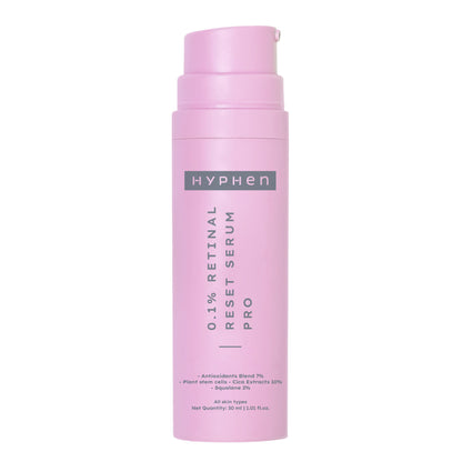 Hyphen 0.1% Retinal Reset, Retinol Derivative Serum Pro For Anti Aging, Reduce Fine Lines & Wrinkles